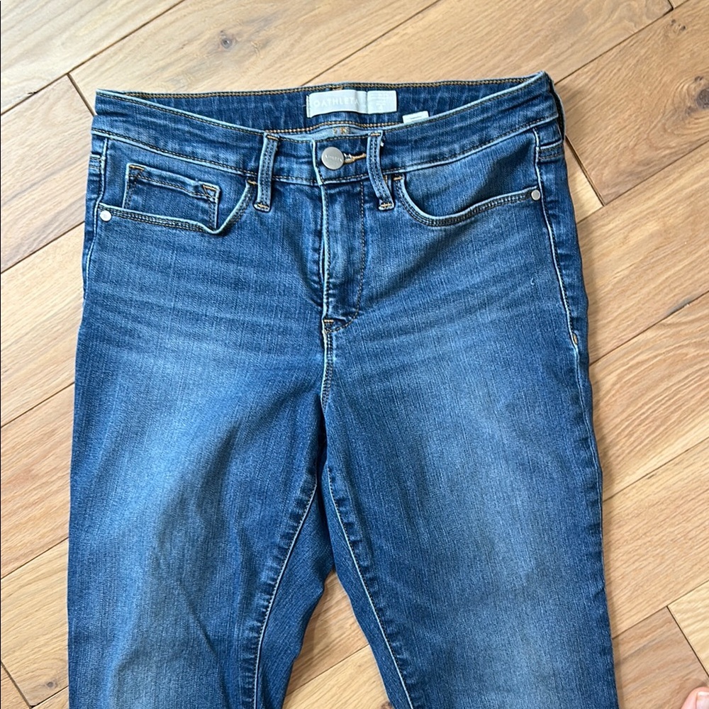 Athleta Blue Skinny Jeans with Stretch